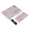Red Green Fixed Vectograms Convergence Insufficiency Eye Training Low Vision Test Chart with
