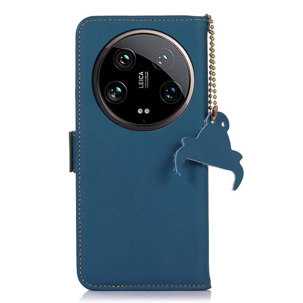 For Xiaomi 14 Ultra Cell Phone Case Drop-proof RFID Blocking Stand Cover