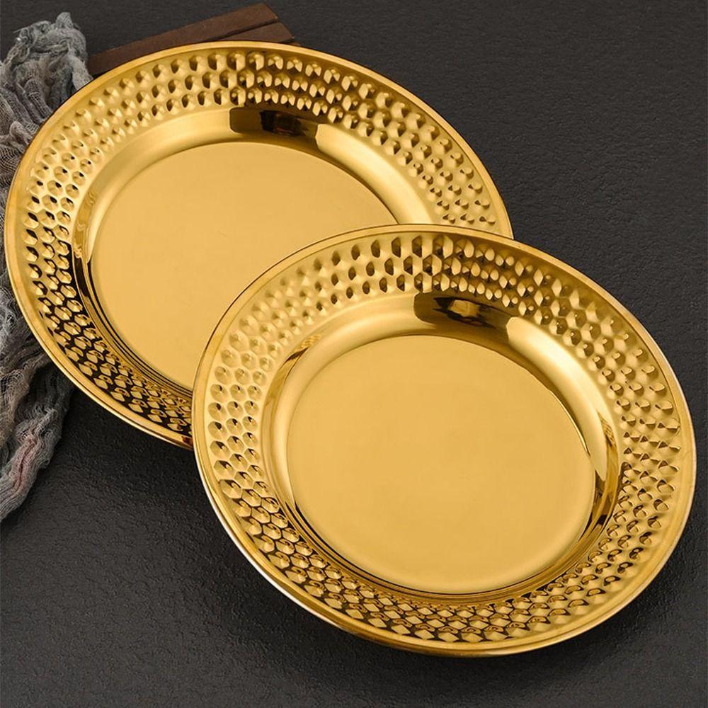 Korean Creative Dessert Snack Dish Portable Cake Plate Simple Fruit Plate  Restaurant Decorations
