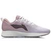 Li Ning Red Hare 4 Amorti Antidérapant Résistant à l'Abrasion Basse Tige Chaussures de Course Femmes Rose Blanc Noir ARMR004-3