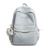 Schoolbag Junior and High School Student Schoolbag Korean Version Simple Embroidered Backpack College Style High Value Women's Bag Versatile Light