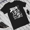 Motivational Quote T Shirt Shine Like The Stars Inspirational Graphic Tee