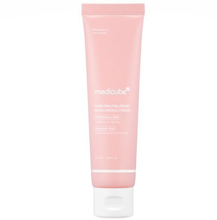 MEDICUBE PDRN Crème Rose Hydratante Hyaluronique 50ml – Hydratation Profonde & Renforcement de la Barrière Cutanée