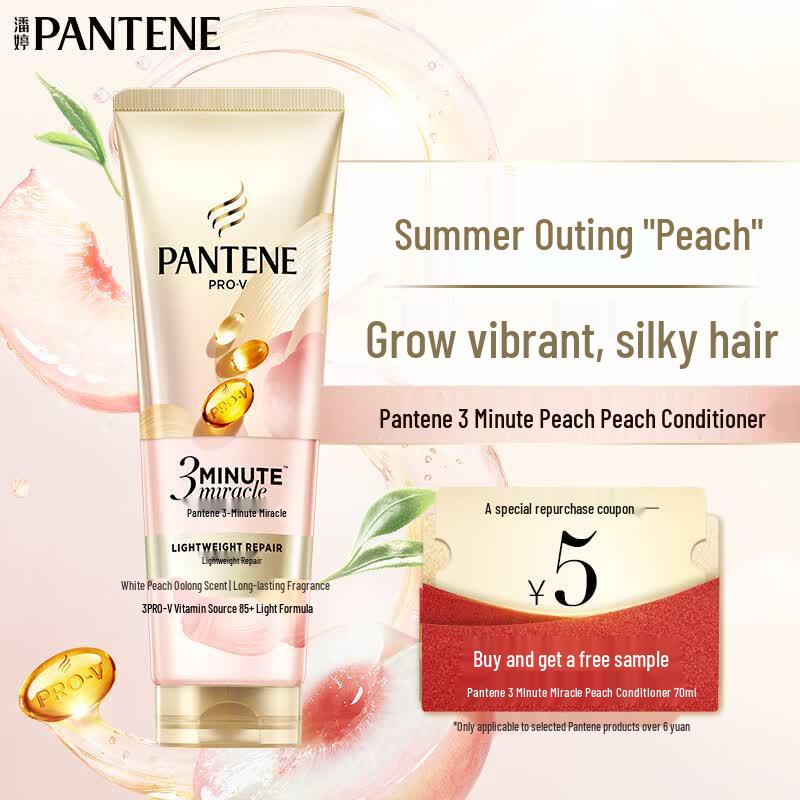 Pantene 3 Minute Miracle White Peach Oolong Conditioner