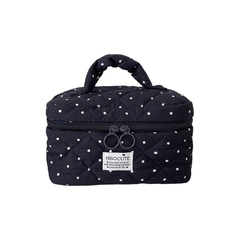 Large Capacity Cosmetic Storage Bag with Handle Makeup Pouch Durable Makeup Bag Women