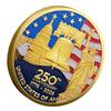 1776 To 2026 American Freedom Coin Features Bell Designs Independence Memorial Coin