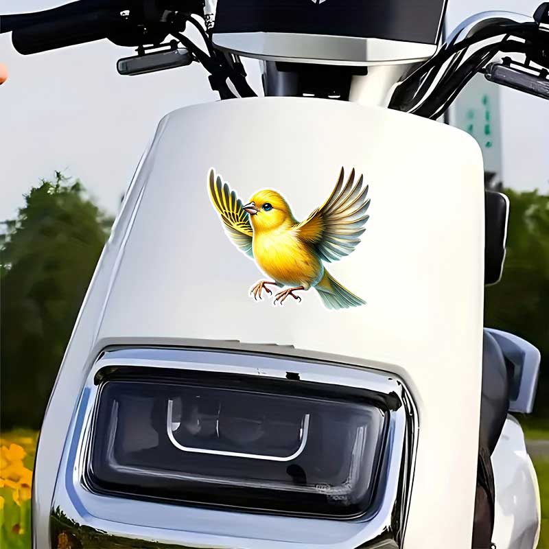 Canary Car Sticker Vinyl Decal Waterproof Rear Window Motorcycle Camper Bumper Truck Laptop Decoration Y05