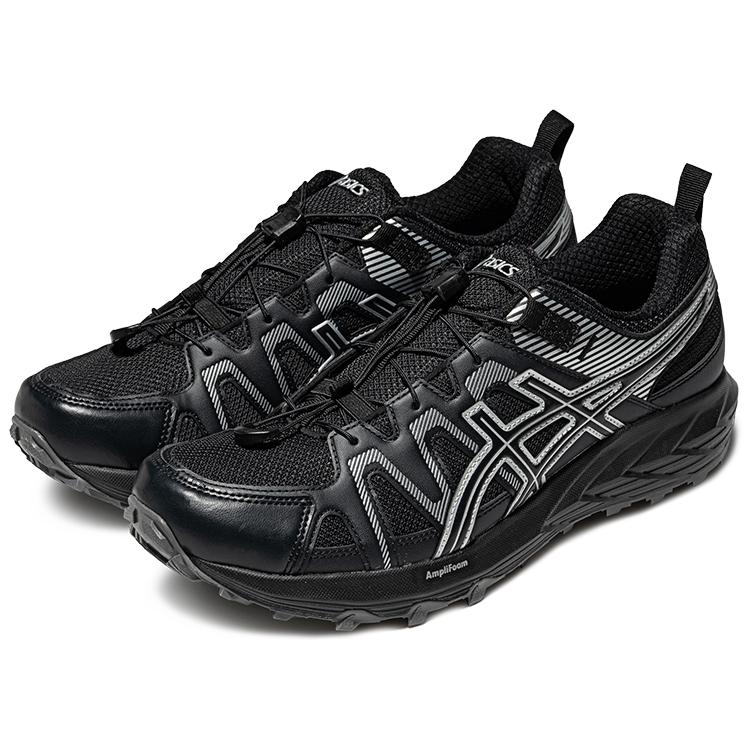 ASICS GEL SONOMA FE Abrasion Resistant Breathable Grip Low top Hiking Shoes Men's Silver Black Sneakers 1011B999-001