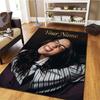 Billie Eilish Custom Name Carpet Rug for Living Room Bedroom Home Sofa Decoration,Kids play Non-slip Floor Mat