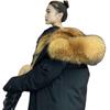 Winter Women's Coat Mid-length Detachable Mink Velvet Fax Fox Fur Imitation Fur Fur Thickened Coat