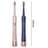 Escova de Dentes Elétrica Inteligente Para Adultos, Escova de Dentes Sônica Recarregável por USB Com 6 Cabeças de Escova, 5 Modos, presentes