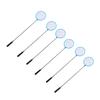 20Pcs Small Fish Net Round Design Thickened Handle High Bearing Capacity Aquarium Cleaning Tool Fishing Lure Accessories