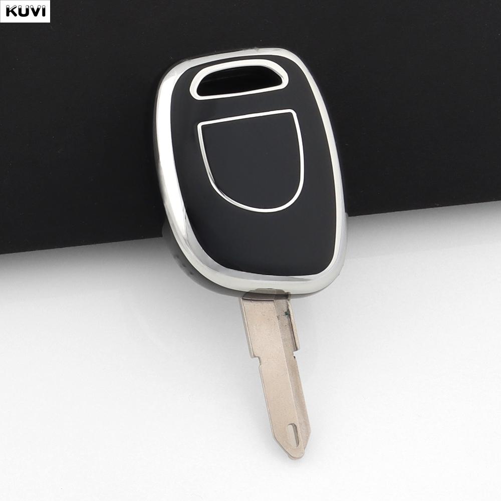 Fashion Tpu Car Key Cover Case For Renault Twingo Clio Kangoo Master No Chip Key Protection Keyless Shell Holder Fob Accessories