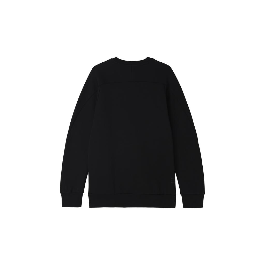 adidas Th Swt Dk Ref Logo Printing Sports Pullover Round Neck Black Men's GP0995