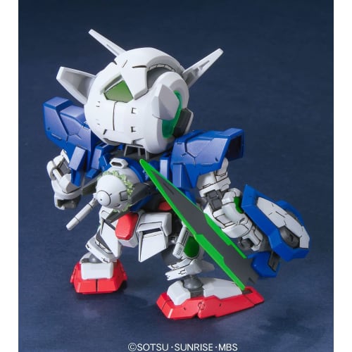 BANDAI SPIRITS SD Gundam BB Senshi Mobile Suit Gundam 00 Gundam Exia Repair II (BB Senshi) Color-coded Plastic Model