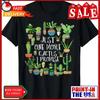 Just One More Cactus T Shirt Plant Lover Cacti Vintage Washed Soft Slightly Breathable Homme Stretched Comfortable Casual
