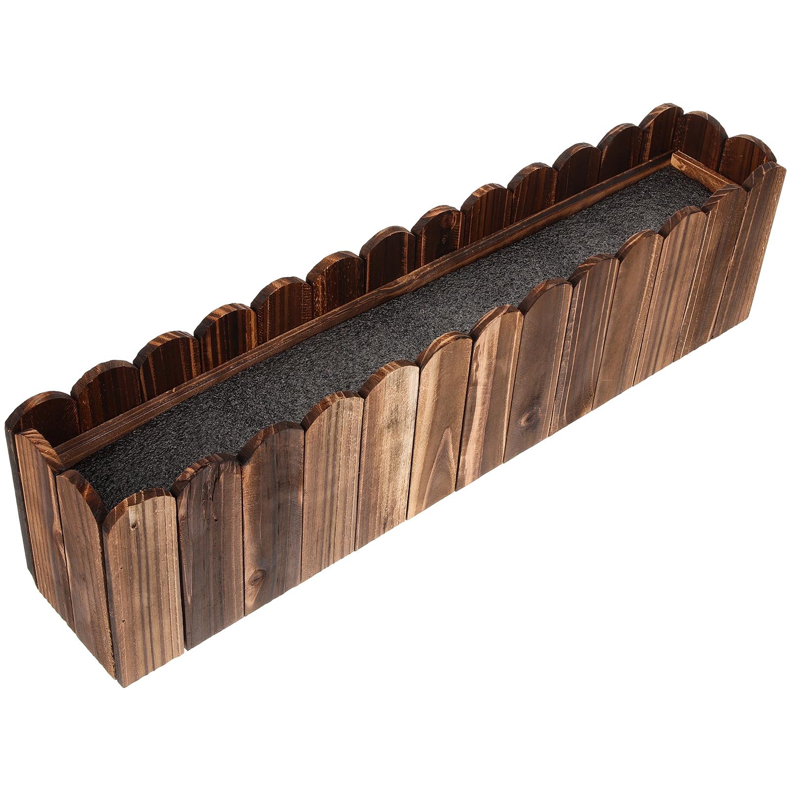 

Антикоррозийный деревянный цветочный горшок, искусственные кашпо, комнатные горшки, стеклянные ящики, уличный подоконник, сад, небольшой цветочный горшок, искусственные растения 49.20X13.00X9.00CM