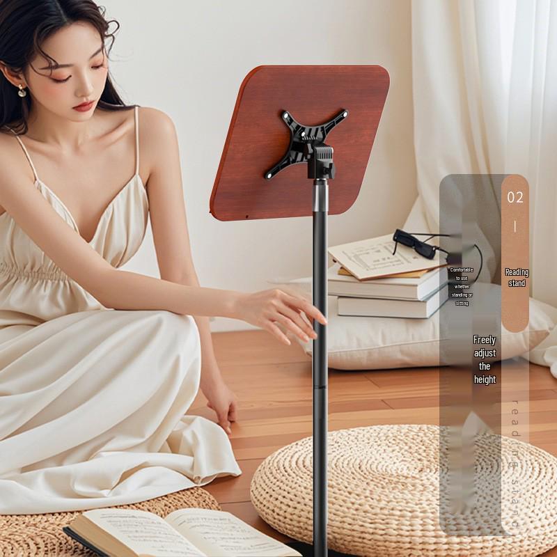 Solid Wood Adjustable Stand for Music Sheets, Books, Laptops, Projectors, and More