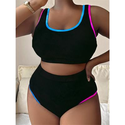 Neu Sexy Hohe Taille Bikinis Bademode Frauen Badeanzug Weibliche Bikini Set Print Plus Size Badeanzug Sommer