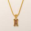 Bohemian Style, Generous Card, Tarot Card Necklace, Women's Sun, Moon, Demon's Eye Necklace, Gold-plated and Color Preserved
