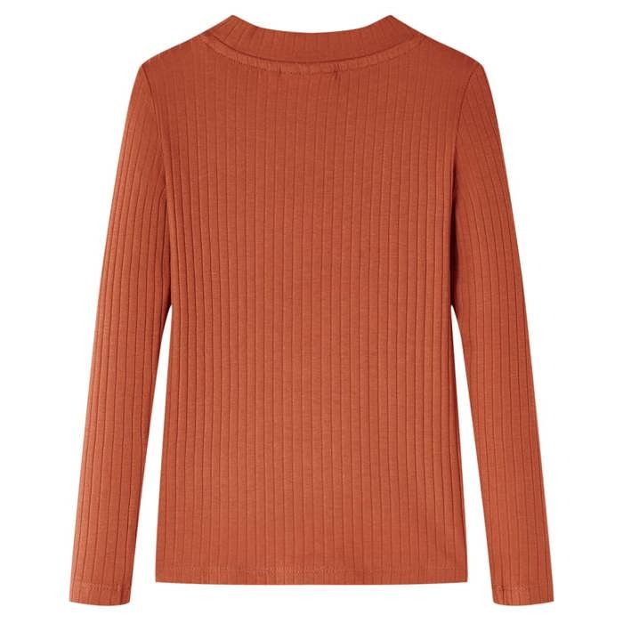 Children's Long-sleeved T-shirt Cognac 92/104/116/128/140