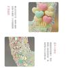 0-9 Number Birthday Party Painted Dual-Color Glow Digital Candles Cake Topper for Wedding Christmas Festival Decoration Supplies
