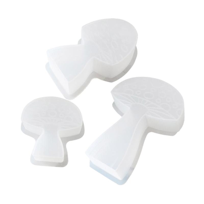 Multifunctional Mushroom Shaped Silicone Mold DIY Mushroom Silicone Mold for Home Decors and Crafts Ornaments Sculpture