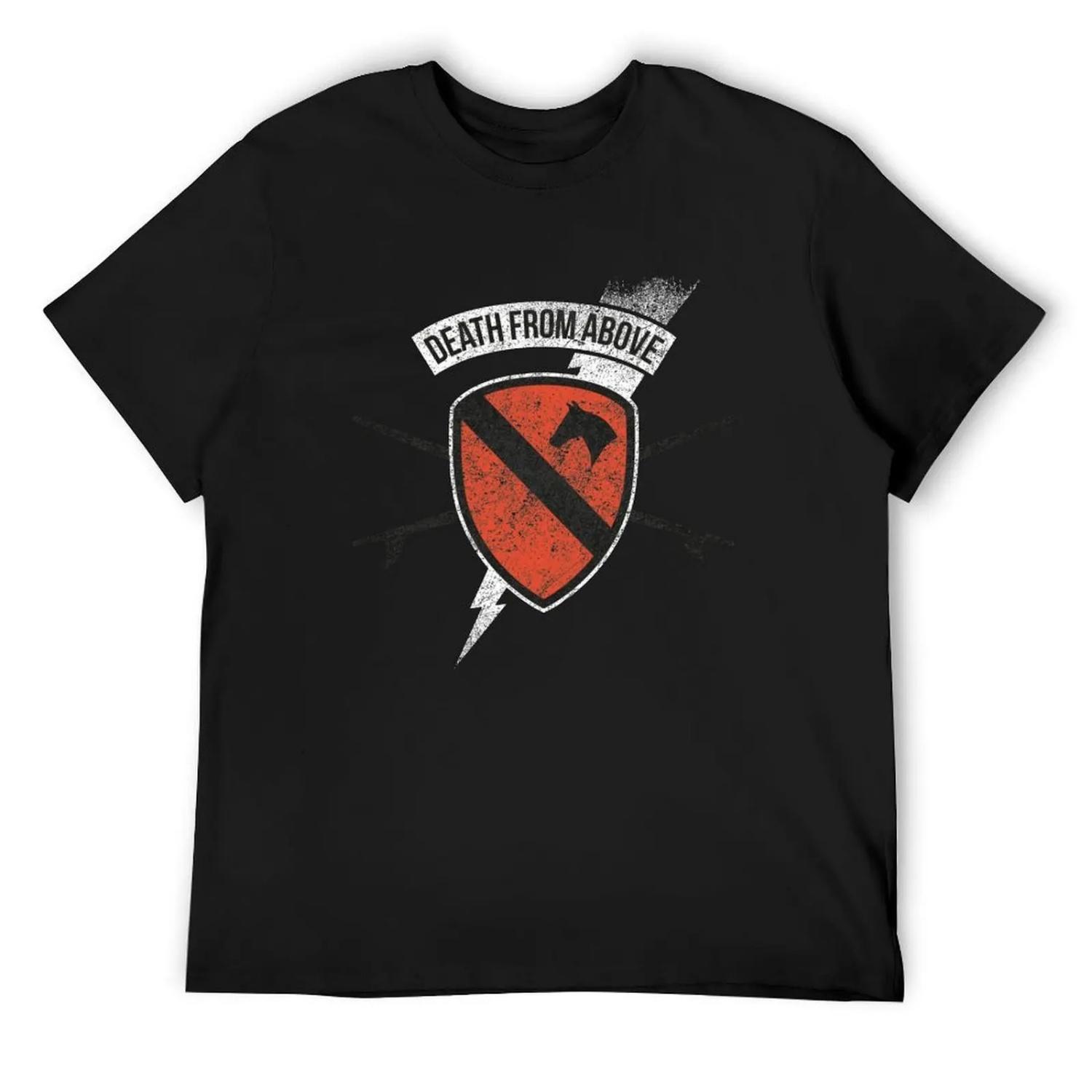 Death from above _ Apocalypse now T-Shirt anime tshirt custom shirt oversized baggy shirts plus size men clothing S