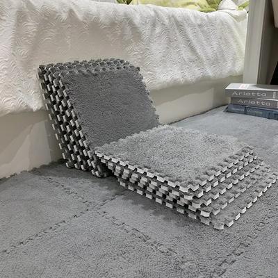 10/20 STÜCKE 30 CM * 30 CM * 1 CM Anti-Schock-Matte für Babys Puzzlematte Wohnzimmer Schlafzimmer Plüschunterlage Plüschteppich Baby Gepolsterter Babyteppich