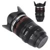 Simulation Camera Lens Cup Stainless Steel Coffee Cup Mugs with Retractable Lid Photographer Lovers