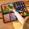 Lerntafel für Kleinkinder Aktivitätsbuch für die Früherziehung