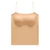 2025 New Summer Plus Size Backless Cami Tank Top with Breast Pads – All-in-One Bandeau Lingerie for Women