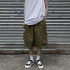2023 Summer Unisex Korean-Style Loose Fit Workwear Shorts - Casual Trendy Sportswear