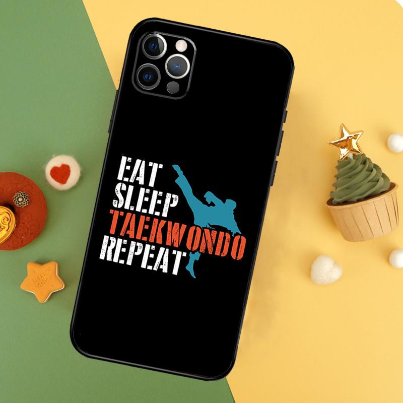 Judo Taekwondo Karate Case For iPhone 13 12 Mini 11 14 16 15 Pro Max 7 8 Plus X XR XS Max Back Cover