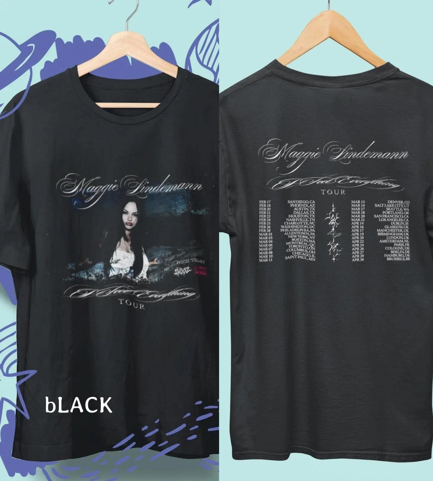 Maggie Lindemann 2026 Tour Inspired Merch Tee Pop Music Fan T-shirt S