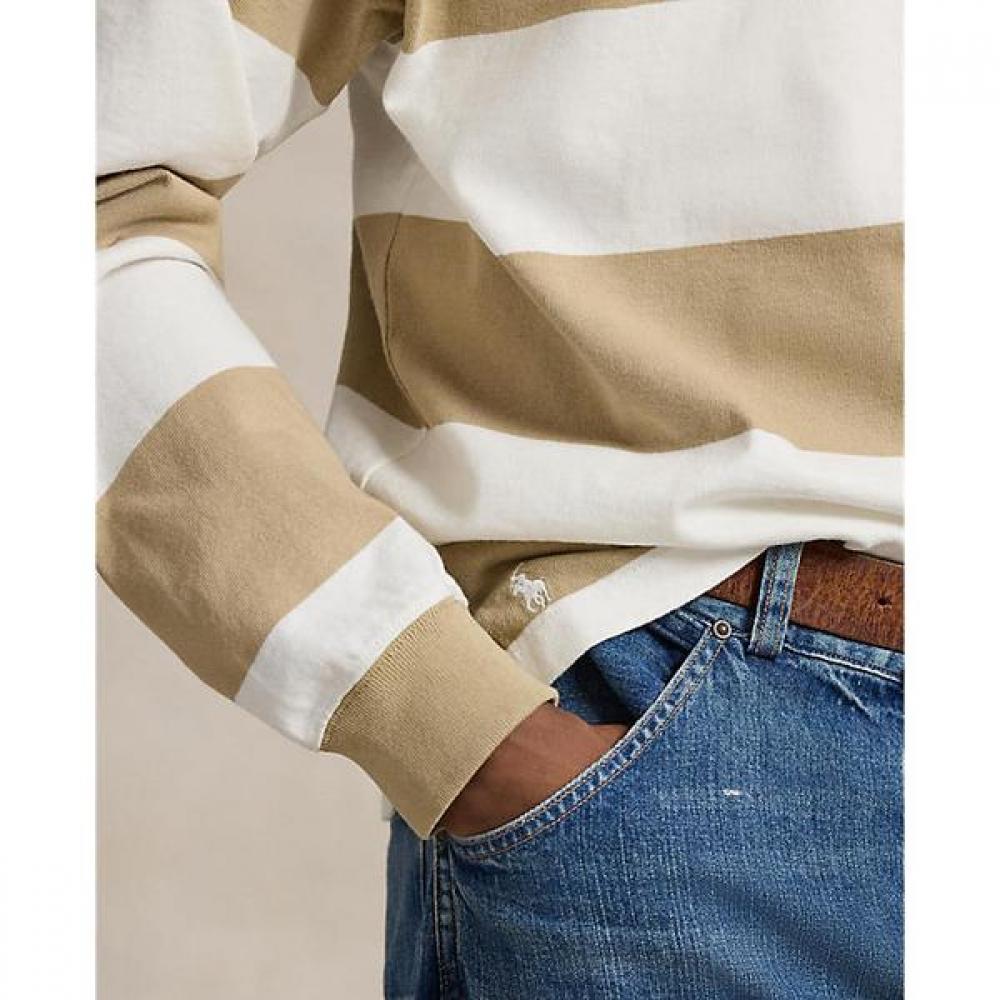Polo Ralph Lauren Men S Big Fit Stripe Rugby Shirt Mnpokni16825073101