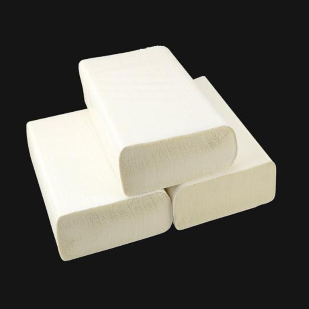4 Rolls Paper Towel for Toilet Wipe Hands Kitchen Oil-absorbing Absorption Towels
