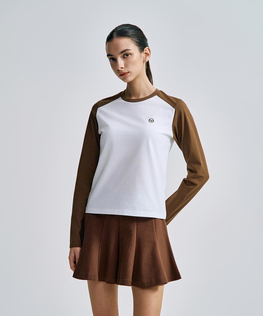SERGIO TACCHINI W Cool Match Color Block Long Sleeve T-Shirt