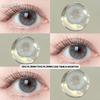 EYESHARE Natural Brown Contact Lenses for Eyes 1 Pair Gray Pupils Korean Soft Lenses New ALASKA Series Lens Contacts
