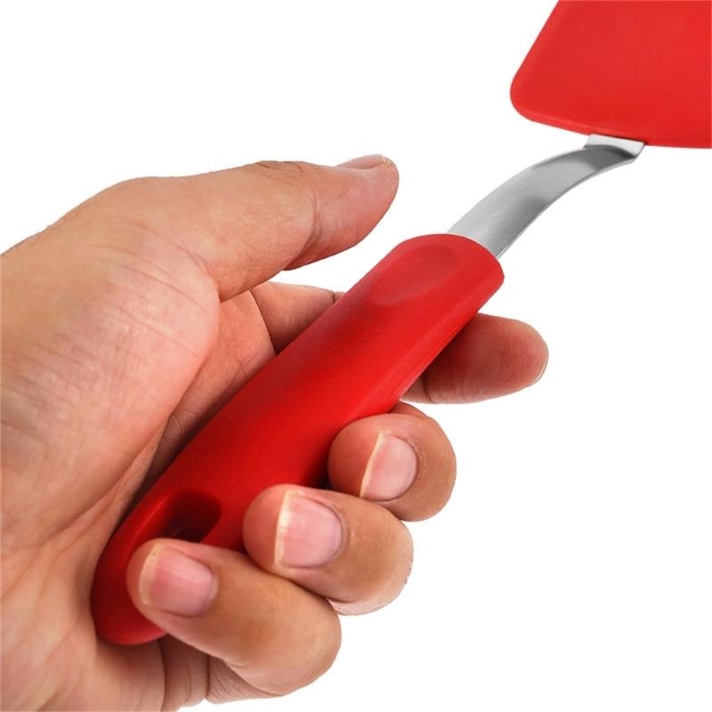 Flexible Kitchen Tool Cooking Shovel Cooking Turners Heat Resistant Kitchen Utensils for Cooking and Flipping Food