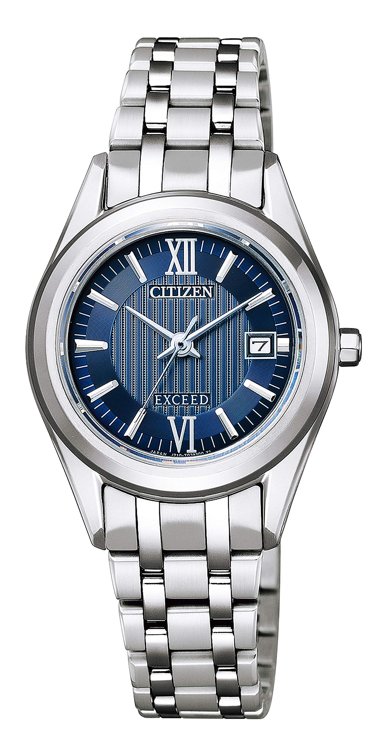 

Жіночий годинник Exceed Pair Model Super Titanium Silver [Citizen] Eco-Drive FE1001-58L
