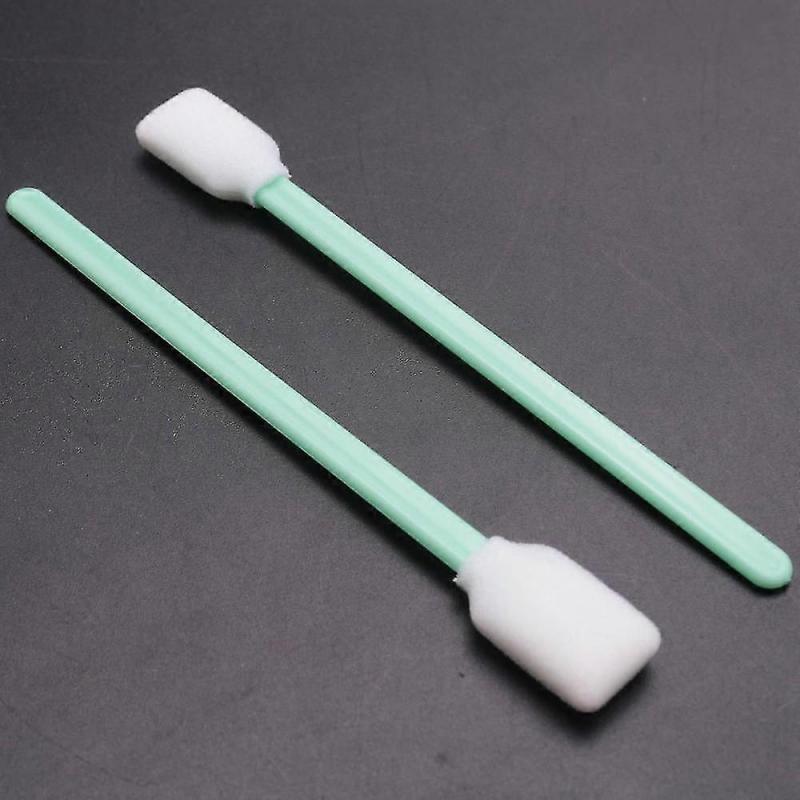 50pcs Sponge Head Cleaning Cleaner Swab Camera Lenses Inkjet Printer Swabs