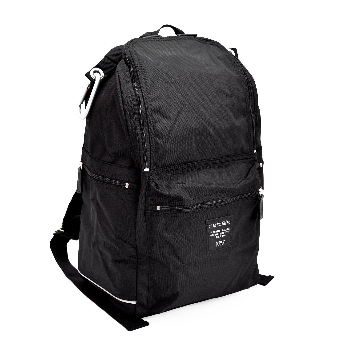 

Backpack BUDDY Buddy 26994 Black [Marimekko] Commuter/School [Goods]