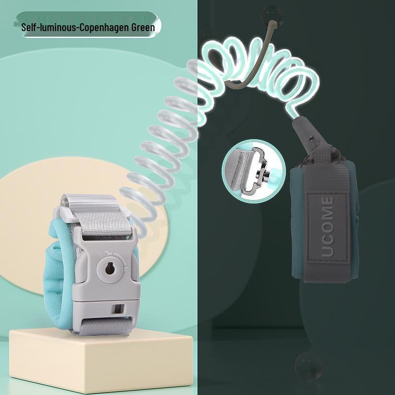 

Детский защитный браслет от потери с индукционным замком и свистком