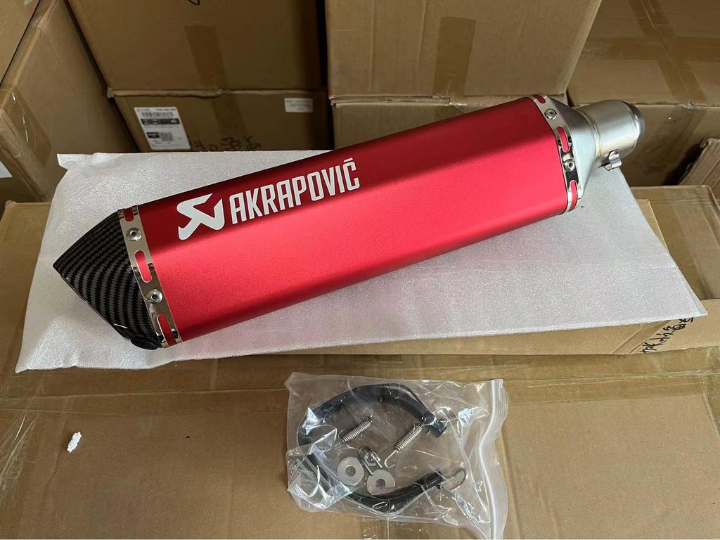 Motorcycle Scorpion Compact Hexagonal Carbon Fiber Exhaust for Ninja Sports Models
