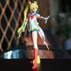 24cm Eternal Sailor Moon Figures Anime Tsukino Usagi Action Figure Eternal Tiare PVC Cake Ornaments Collection Model Toys Gifts