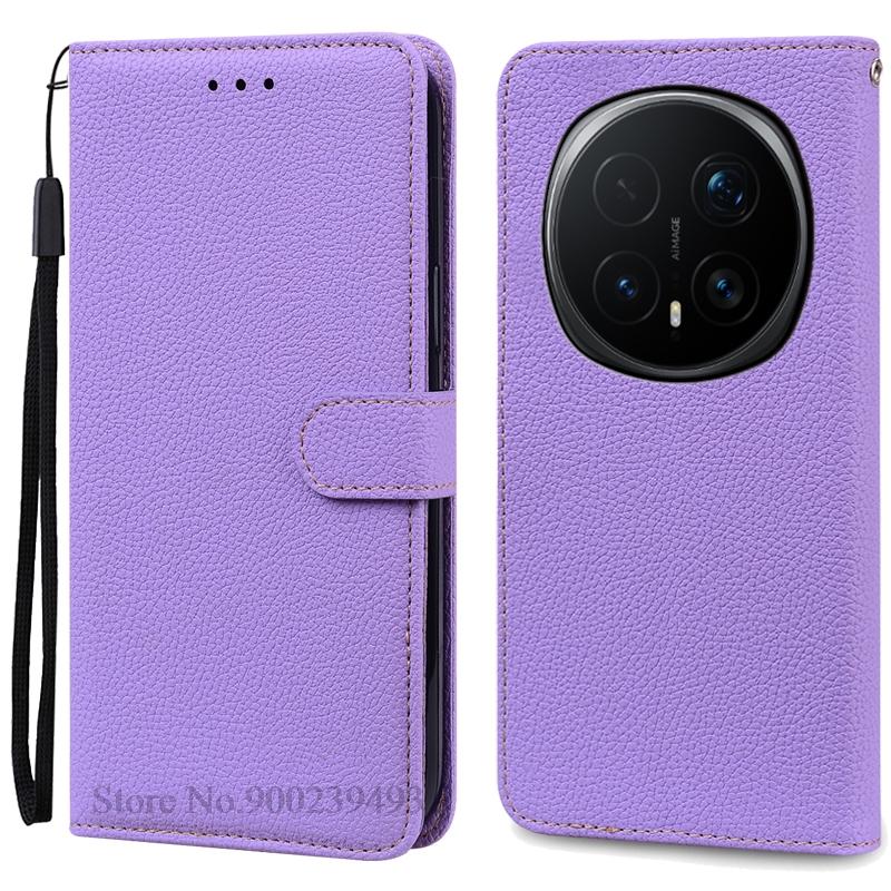 

For Honor Magic 8 Pro Case Wallet Leather Flip Cover For Honor Magic8 Pro Phone Case Soft Silicone Book Cover Coque Fundas Honor Magic 8 Pro світло-фіолетового кольору