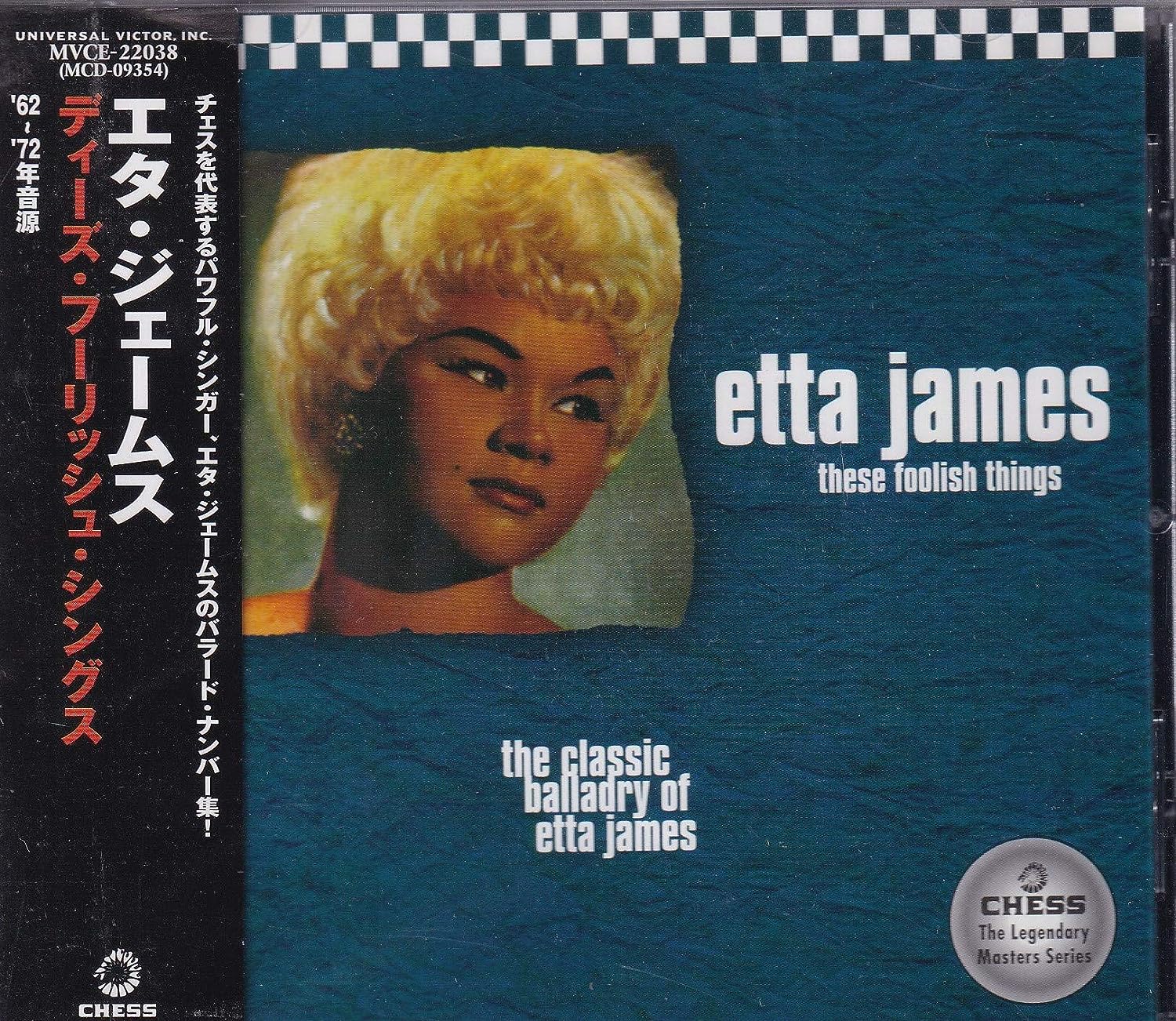

CD ETTA JAMES - These Foolish Things - The Classic MVCE22038 Japan ObiSoul/Funk Used