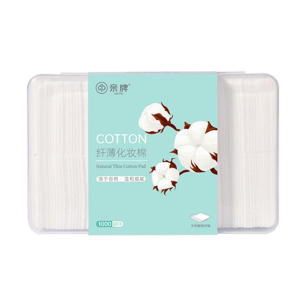 Portable Cosmetic Wipes Disposable Double-sided Cotton Pads Makeup Removal Makeup Facial Cotton Pads