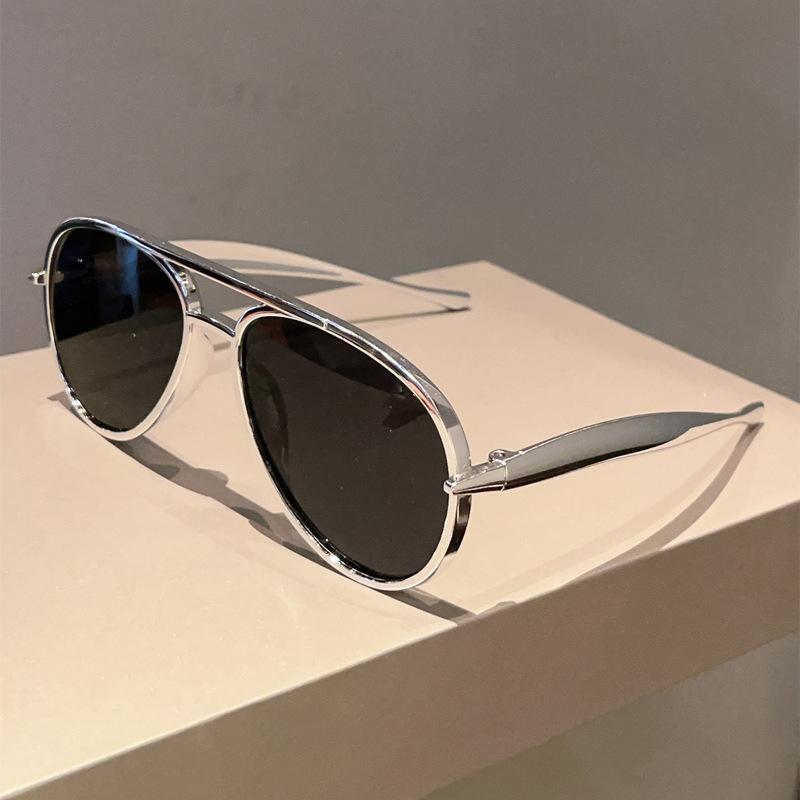 Wind Pilot Toad Glasses Ball Party Fashion Street Shot Sunglasses Retro Double Beam Sunglasses